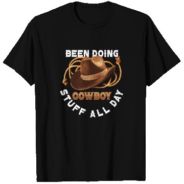 Discover Cowboy Barn Bull Rider Rodeo Country Western Gift T Shirts