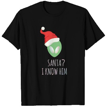 Discover Santa? I know him. Merry Christmas. Happy New Year T Shirts