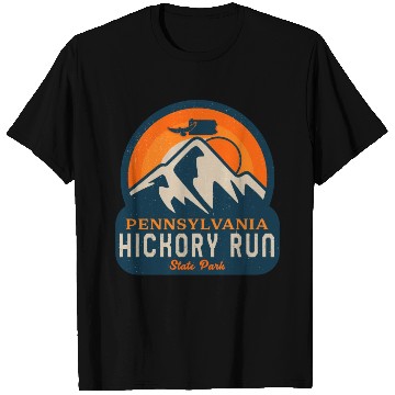 Discover Hickory Run state park Pennsylvania T Shirts