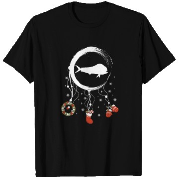 Discover Winter dreamcatcher Christmas Dolphin T Shirts