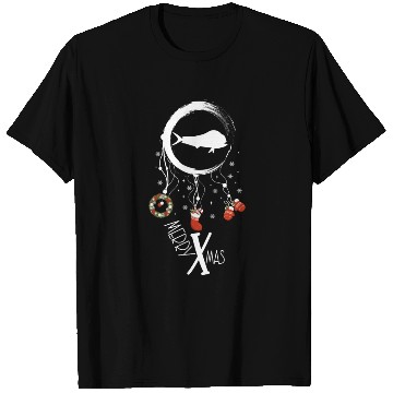 Discover Winter dreamcatcher Christmas Dolphinfish T Shirts
