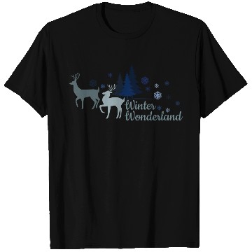 Discover Let's meet in winter wonderland T Shirts