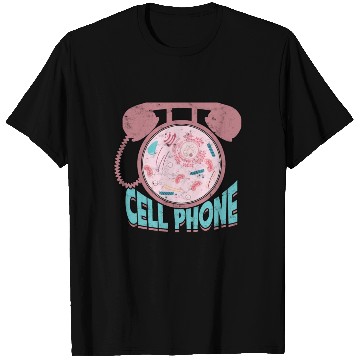 Discover Cell phone Biology Science Cellular Biologist T Shirts