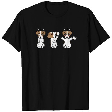 Discover Jack Russell Terrier Coffee Lover T Shirts