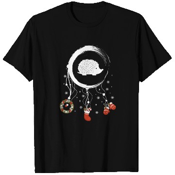 Discover Winter dreamcatcher Christmas Hedgehog T Shirts
