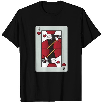 Discover 49 playing card T Shirts
