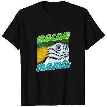 Discover Blue And Yellow Macaw - Parrot T Shirts