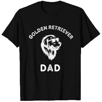 Discover golden retriever dad, dog T Shirts