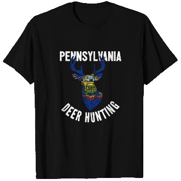 Discover Pennsylvania Deer Hunting Buck Stag Hunter T Shirts