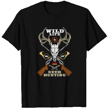 Discover Wild Life , Deer Hunting , Mountain lover T Shirts