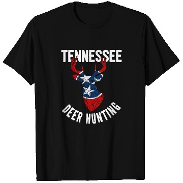Discover Tennessee Deer Hunting Buck Stag Hunter T Shirts