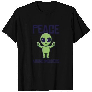 Discover Area 51 Peace Alien Head Martian Space Outsider T Shirts
