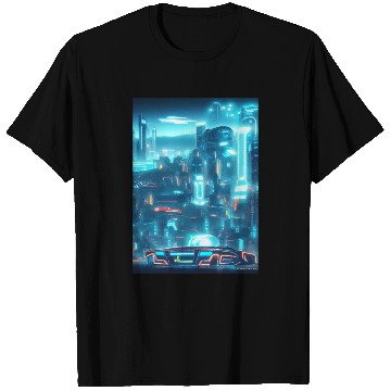 Discover Cool Japanese Techno Cat In Japan Neon City T Shirts