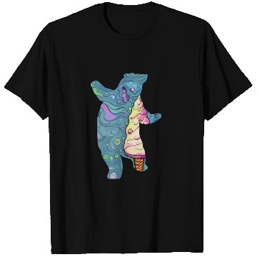 Discover ice cream bear T Shirts