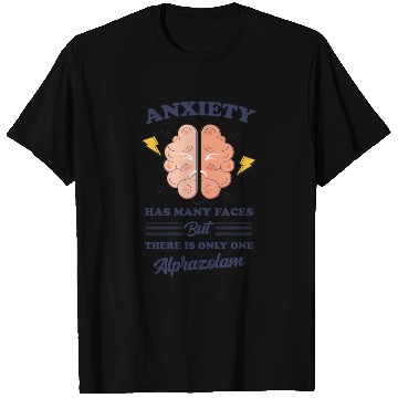 Discover ANXIETY HAS MANY T Shirts