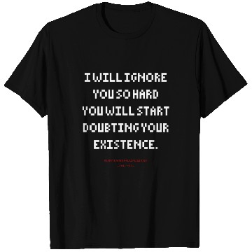 Discover DLQ Doubting Your Own Existence T Shirts