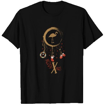 Discover Winter dreamcatcher Christmas Flamingo T Shirts