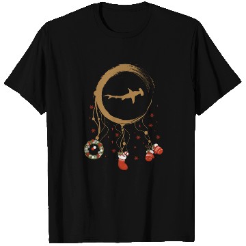 Discover Winter dreamcatcher Christmas Hammerhead Shark T Shirts