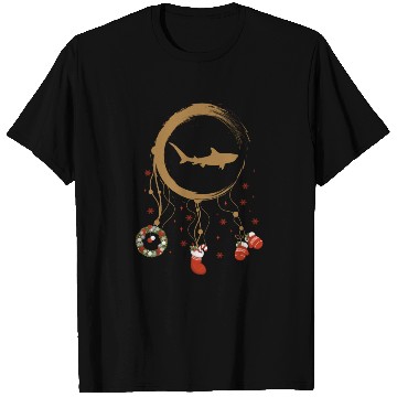 Discover Winter dreamcatcher Christmas Tiger Shark T Shirts