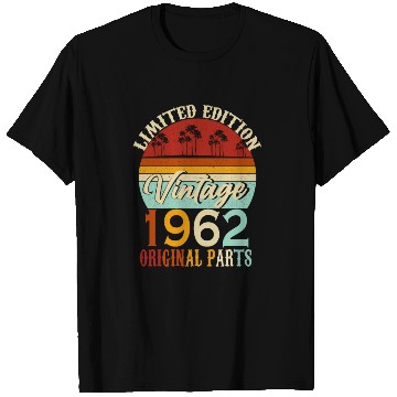 Discover 1962 Born Vintage Birthday Retro T Shirts