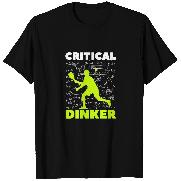 Discover Pickleball Critical Dinker, Funny Pickle Ball. T Shirts
