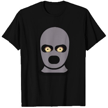 Discover grey thief ski mask T Shirts