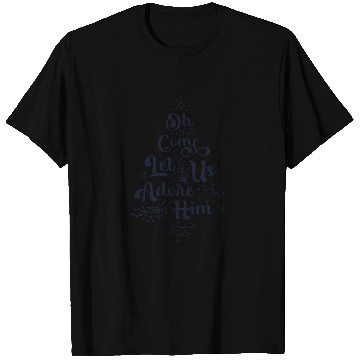 Discover Oh Come Let Us Adore Him Jesus Family Christian T Shirts