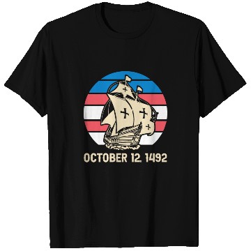Discover Columbus Day 1492 T Shirts