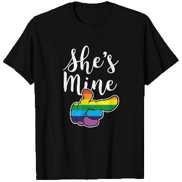 Discover Matching Lesbian Couple She's Mine Part2 T Shirts