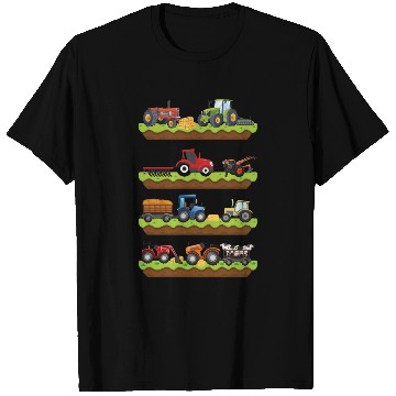Discover Agricultural Machinery Farming Tractor Lover T Shirts