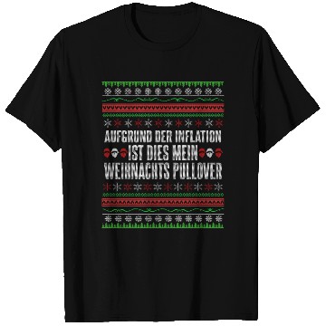 Discover Funny inflation christmas saying T Shirts