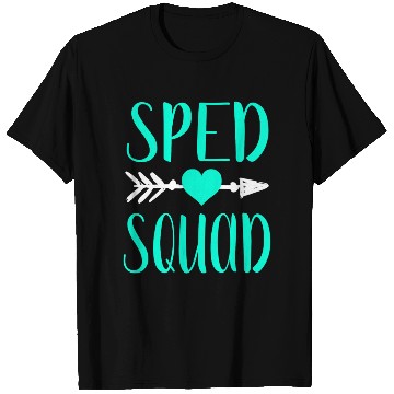 Discover Sped Squad Cute Special Ed Education Teacher Assis T Shirts