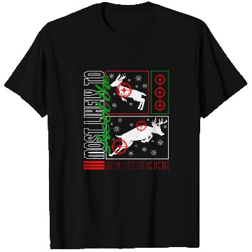 Discover Christmas T Shirts, Most Likely To Shoot Reindeer