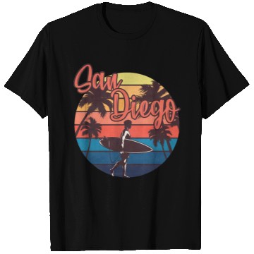 Discover San Diego Surf T Shirts