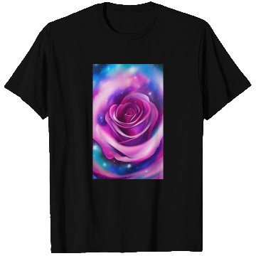 Discover Galaxy rose T Shirts