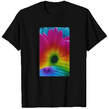 Discover Rainbow Flower T Shirts