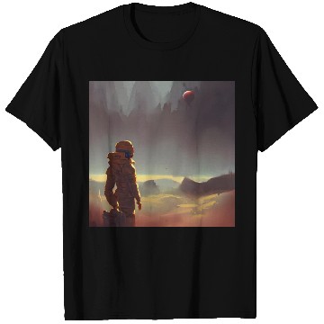 Discover Mars exploring T Shirts