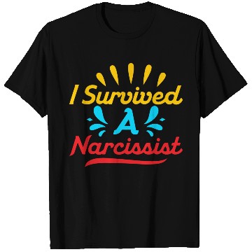 Discover I Survived A Narcissist Divorcee Divorce Women T Shirts