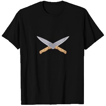 Discover Chef Cook Kitchen Restaurant Knives Cookout T Shirts
