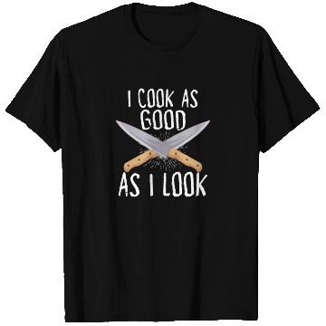 Discover Chef Cook Kitchen Restaurant Knives Cookout T Shirts