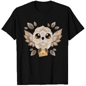 Discover owl mail of leaves T Shirts