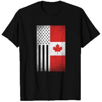 Discover Canada Design for proud Canadian Americans T Shirts