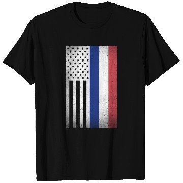 Discover France Design for proud French Americans T Shirts