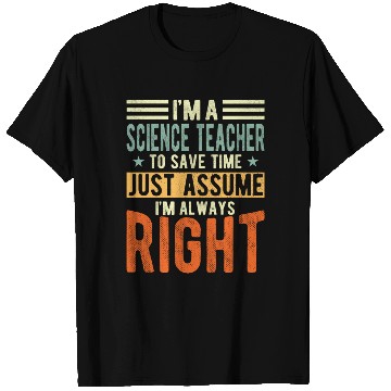 Discover Science Teacher T Shirts