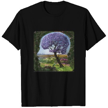 Discover Brain garden T Shirts