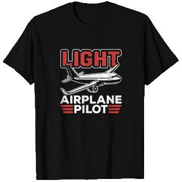 Discover Light Airplane Pilot Aircraft Small Airplane T Shirts