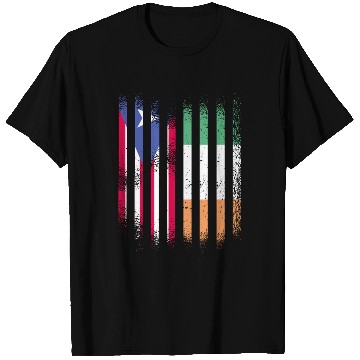 Discover Puerto Rico Flag Ireland Grown Flags Stripes T Shirts