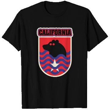 Discover US States CALIFORNIA T Shirts