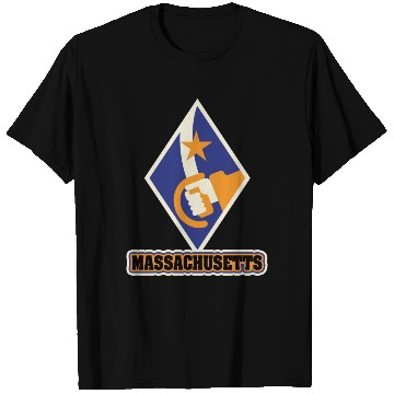 Discover US States MASSACHUSETTS T Shirts