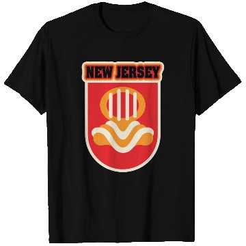 Discover US States NEW JERSEY T Shirts